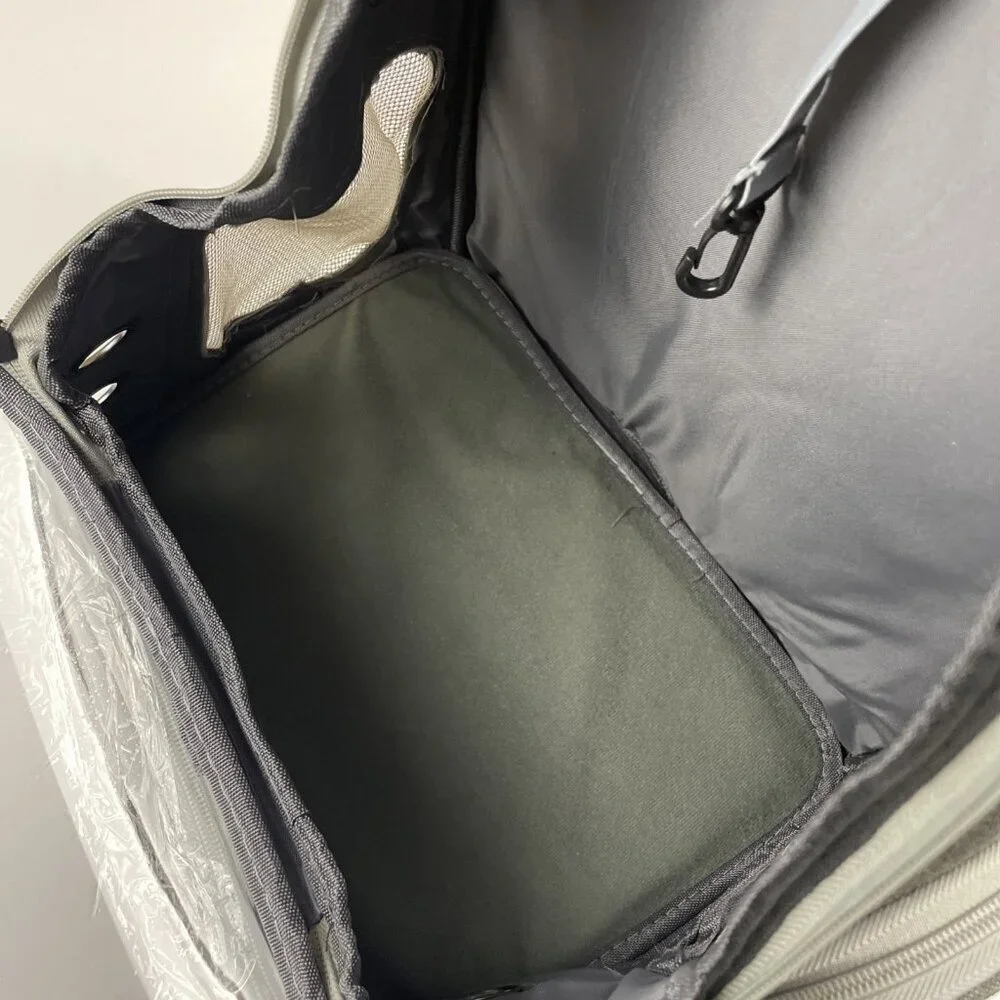 Cawypety Pet Carrier Backpack for Cats & Small Dogs Outdoor Travel Vented Dome
